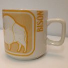 Vintage Bison/Buffalo Mug | By CROWN LYNN 'Critters' Series | Ceramic Drinkware