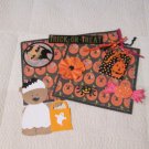 Trick or Treat Boo Bear a3 - Mat Set Trick or Treat Boo Bear a3 - Mat Set