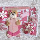 I Dressed Myself Tear Bear Girl c1 - Mat Set