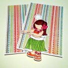 Hula Girl a - MME - Mat Set