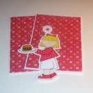 Picnic Hamburger Girl - MME - Mat Set
