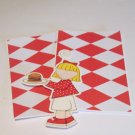 Picnic Girl Hamburger a5 - MME - Mat Set