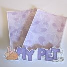 My Pet Bunny Title b - MME - Mat Set