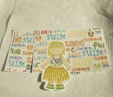 Hula Girl e - MME - Mat Set