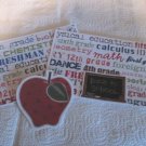 Back To School Apple 1 - MME - Mat Set