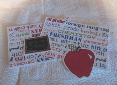 Back To School Apple - MME - Mat Set