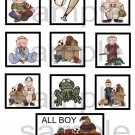 All Boy cs - 10 piece set