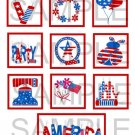 America - 10 piece set
