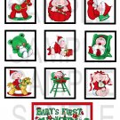 Baby's lst Christmas - 10 piece set