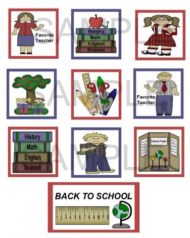 Back To School - 10 piece set