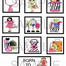 Born To Shop - 10 piece set Born To Shop - 10 piece set