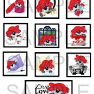Cat In The Red Hat - 10 piece set