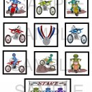 Dirt Bike Racing - 10 piece set