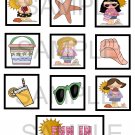 Fun In The Sun - 10 piece set