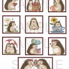 Hedgehogs Set 1 - 10 piece set