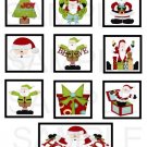 Ho Ho Ho Santa - 10 piece set