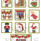 Merry Christmas Hn - 10 piece set