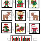 Santa's Helpers - 10 piece set