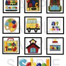 School 2 - 10 piece set