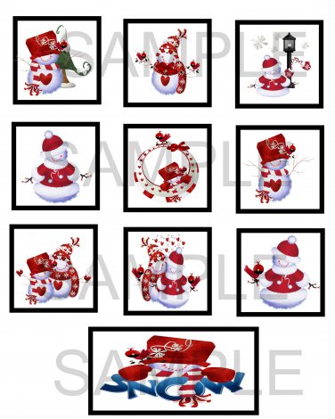 Snow - 10 piece set