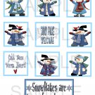 Snowflakes Are Kisses - 10 piece set