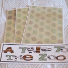 A Trip To The Zoo - 4pc Mat Set