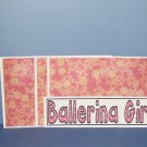 Ballerina Girl - 4pc Mat Set