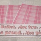 Ballet The Few - 4pc Mat Set