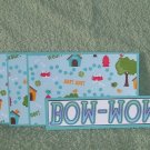 Bow Wow - 4pc Mat Set