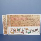 Fall Harvest - 4pc Mat Set
