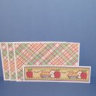 Grandma's Apple Pie - 4pc Mat Set