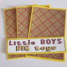 Little Boys Big Toys a - 4pc Mat Set