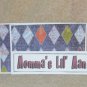 Momma's Lil Man - 4pc Mat Set