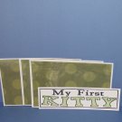 My First Kitty - 4pc Mat Set