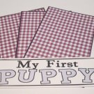 My First Puppy - 4pc Mat Set