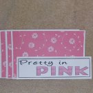 Pretty In Pink - 4pc Mat Set Pretty In Pink - 4pc Mat Set