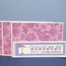 Red Hat Friends are The Best - 4pc Mat Set