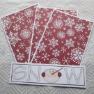 Snow Snowman - 4pc Mat Set
