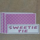 Sweetie Pie - 4pc Mat Set