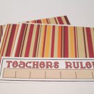 Teachers Rule - 4pc Mat Set