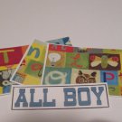 All Boy - 4pc Mat Set