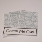 Check Me Out - 4pc Mat Set