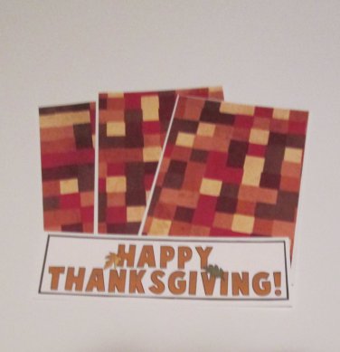 Happy Thanksgiving - 4pc Mat Set