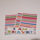 I Am Brave - 4pc Mat Set