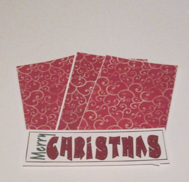 Merry Christmas 1 - 4pc Mat Set