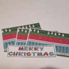 Merry Christmas 2 - 4pc Mat Set