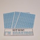 Not Now I'm Soaking - 4pc Mat Set