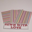 Sewn With Love - 4pc Mat Set Sewn With Love - 4pc Mat Set