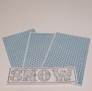 Snow 1 - 4pc Mat Set