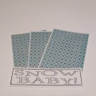 Snow Baby - 4pc Mat Set